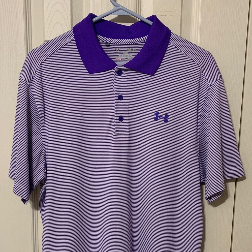 Under Armour Men's Striped Polo - Picture 2 of 5